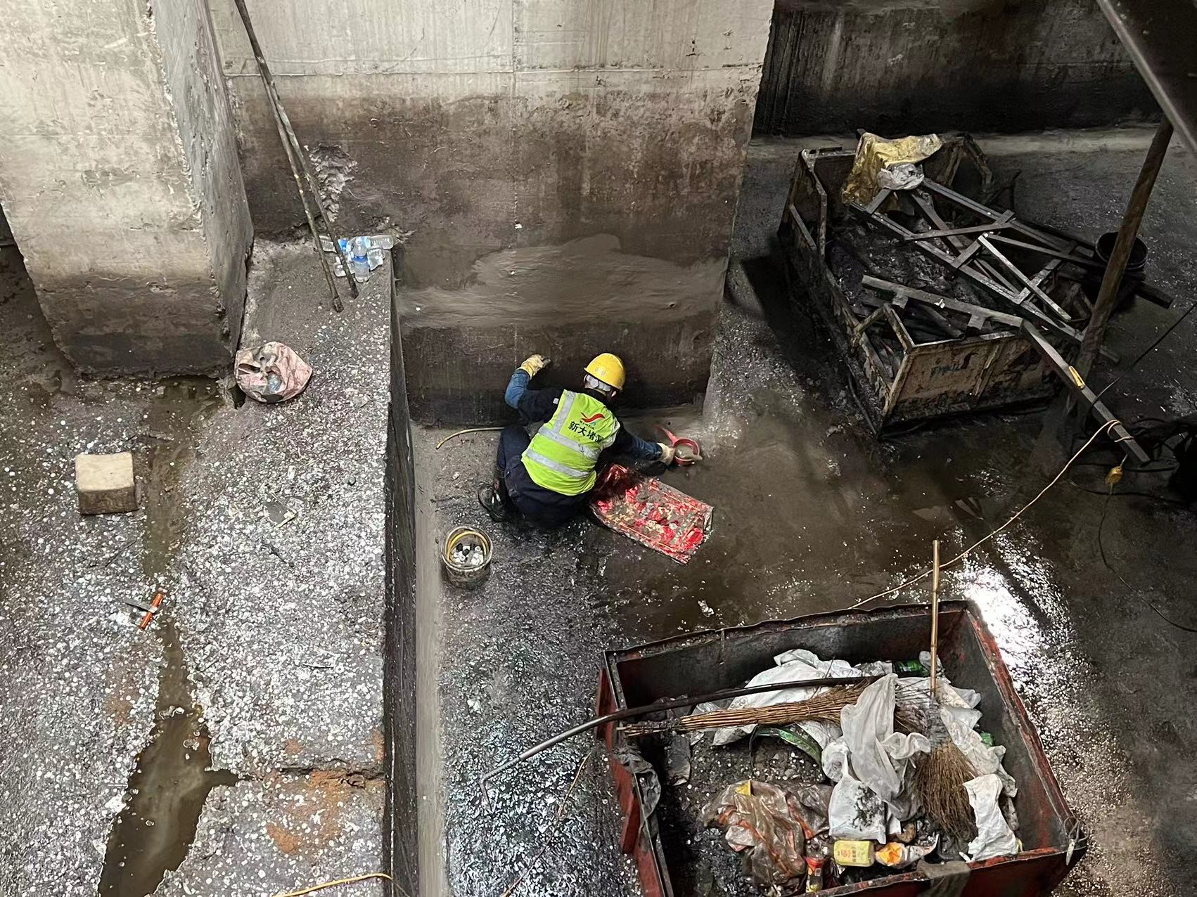 商丘宁陵县基坑渗漏水堵漏